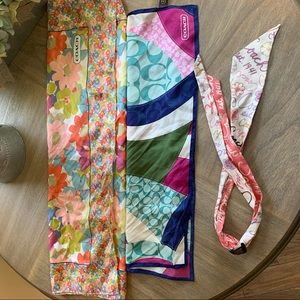 Coach Scarf Bundle